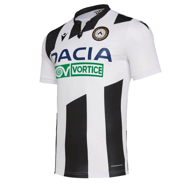 Thailand Trikot Udinese Calcio Heim 2019-20 Schwarz Weiß Fussballtrikots Günstig